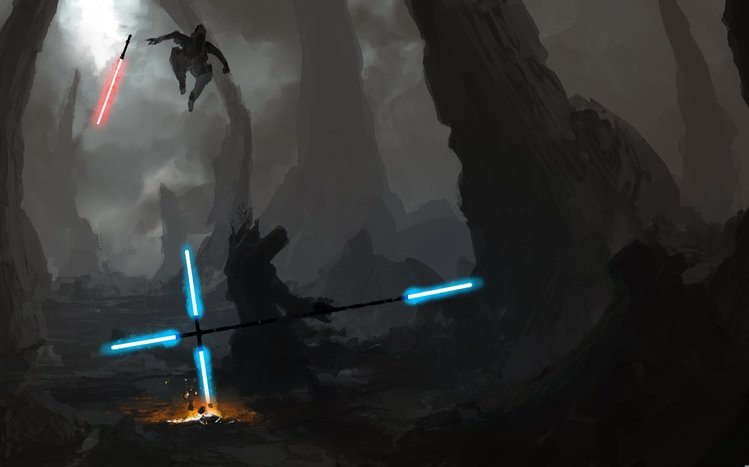 Star Wars Jedi Theme screenshot #4