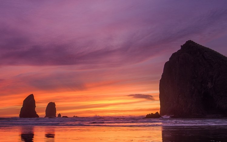 Seaside Sunset Theme screenshot #15