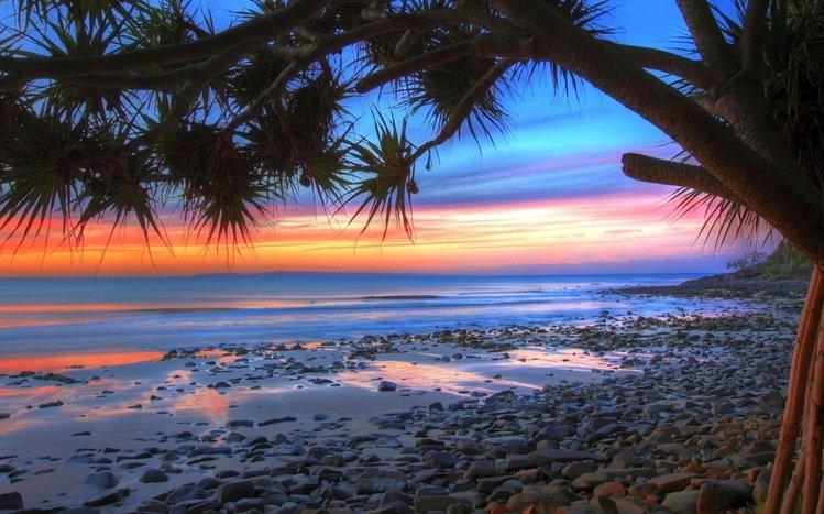 Seaside Sunset Theme screenshot #9