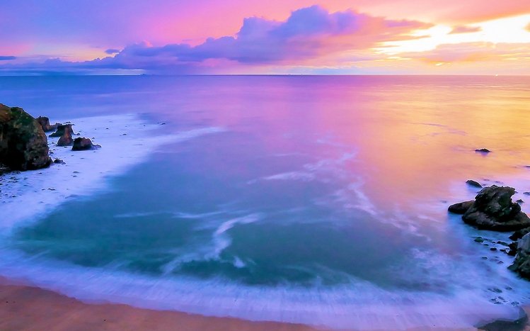 Seaside Sunset Theme screenshot #11