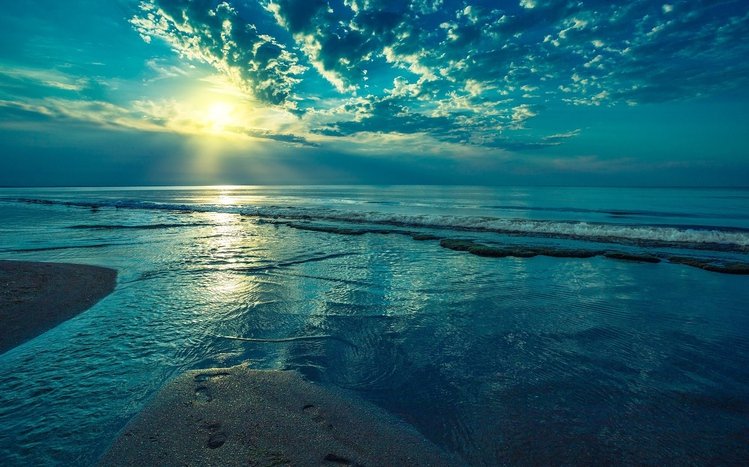 Seaside Sunset Theme screenshot #14