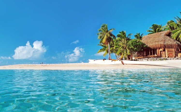 Tropical Beach Theme screenshot #5