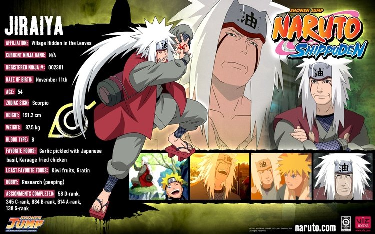 Jiraiya Theme screenshot #9
