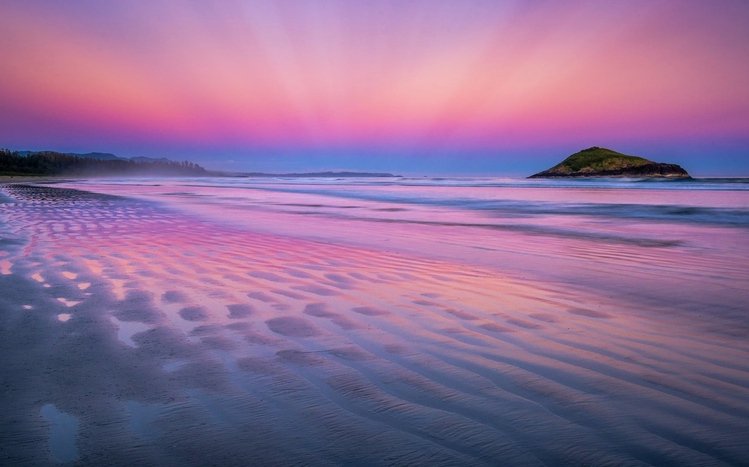 Beach (Pink) Theme screenshot #12