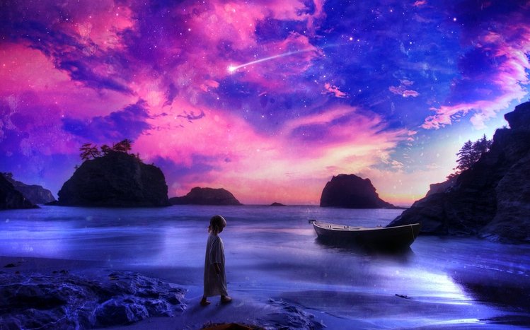 Beach (Pink) Theme screenshot #6