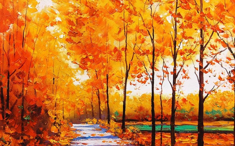 Autumn Tree Theme screenshot #3