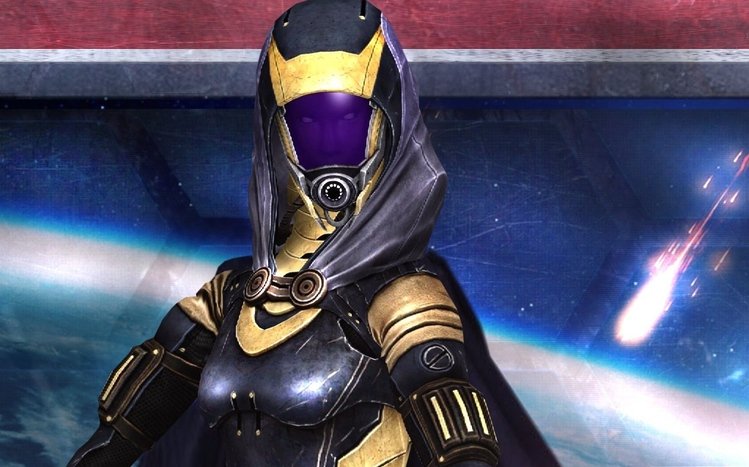Tali'Zorah (Mass Effect) Theme screenshot #10