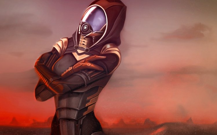 Tali'Zorah (Mass Effect) Theme screenshot #8