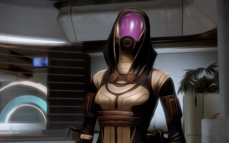 Tali'Zorah (Mass Effect) Theme screenshot #16