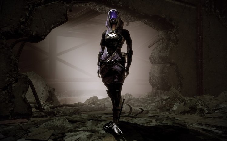 Tali'Zorah (Mass Effect) Theme screenshot #12