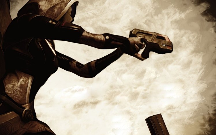 Tali'Zorah (Mass Effect) Theme screenshot #3