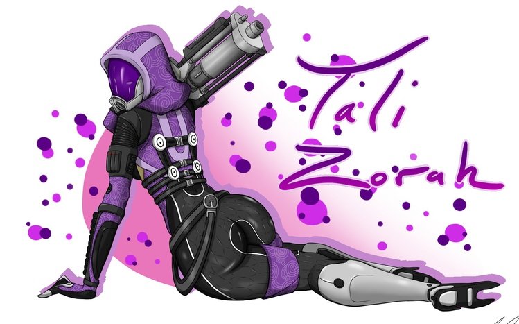 Tali'Zorah (Mass Effect) Theme screenshot #7