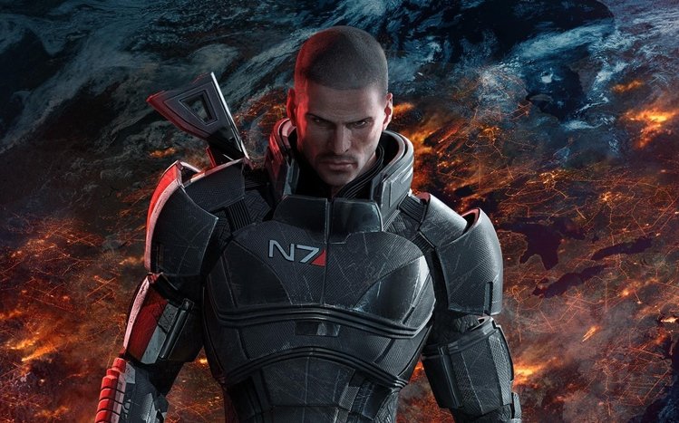 Commander Shepard Theme screenshot #2