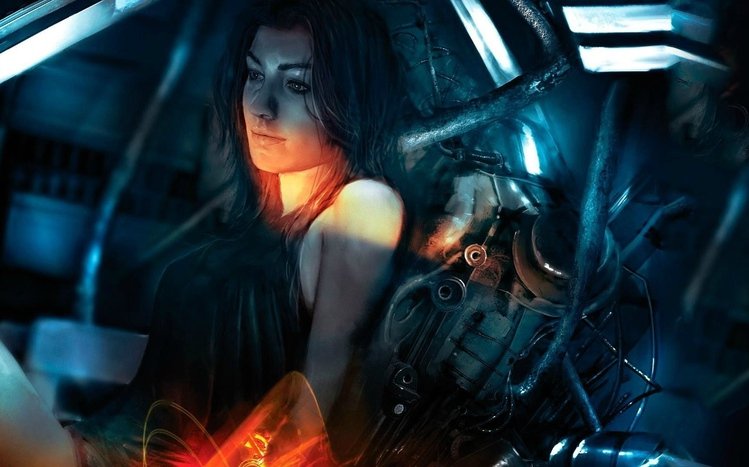 Femshep (Mass Effect) Theme screenshot #11