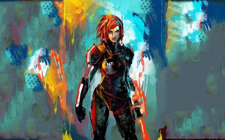 Femshep (Mass Effect) Theme screenshot #3