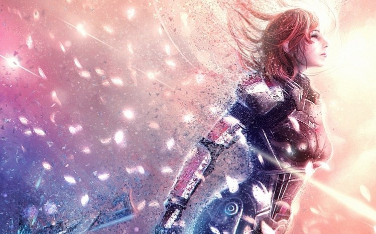 Femshep (Mass Effect) Theme screenshot #4