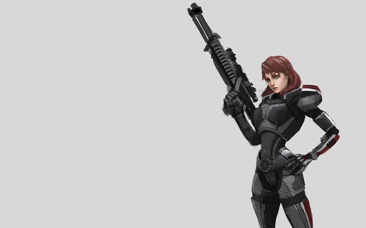 Femshep (Mass Effect) Theme screenshot #5