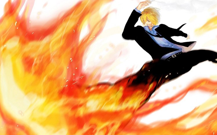 Sanji (One Piece) Theme screenshot #1