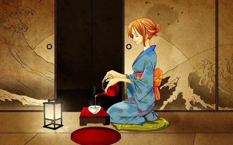Nami (One Piece) Theme screenshot #1