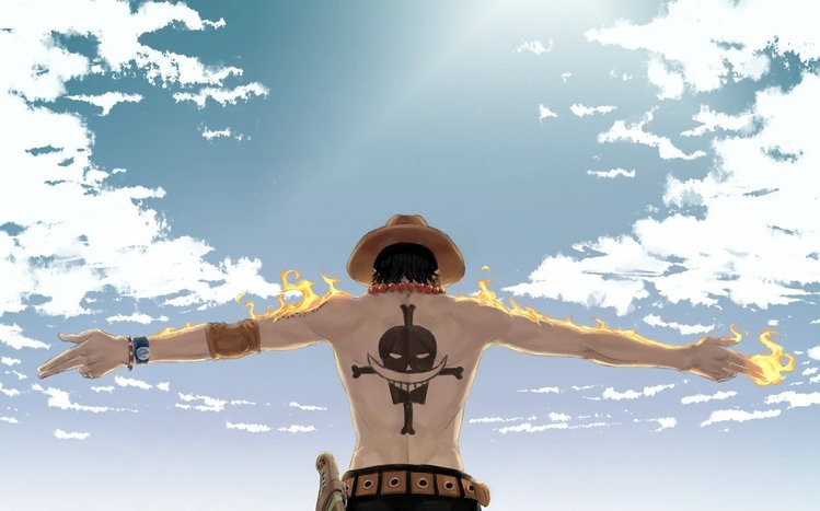 Portgas D. Ace Theme screenshot #1