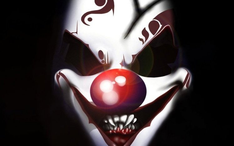 Creepy Clown Theme screenshot #15