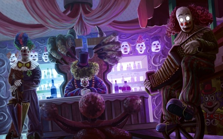 Creepy Clown Theme screenshot #5