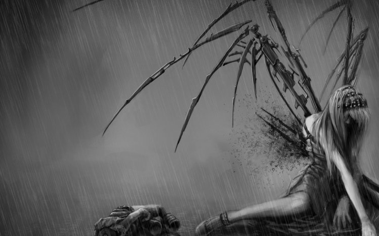 Dark Angel Theme screenshot #4