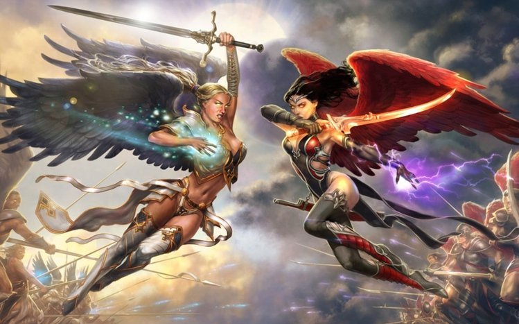 Angel Warrior Theme screenshot #6