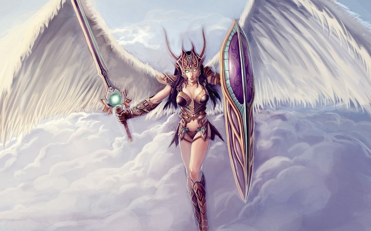 Angel Warrior Theme screenshot #8