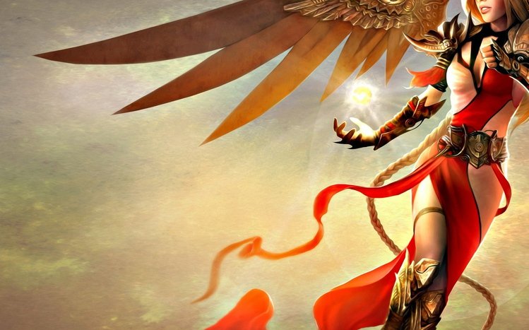 Angel Warrior Theme screenshot #9