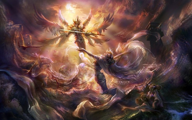 Angel Warrior Theme screenshot #5