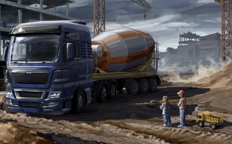 Euro Truck Simulator Theme screenshot #6