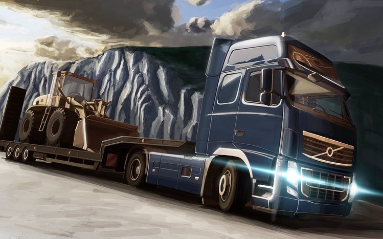 Euro Truck Simulator Theme screenshot #5