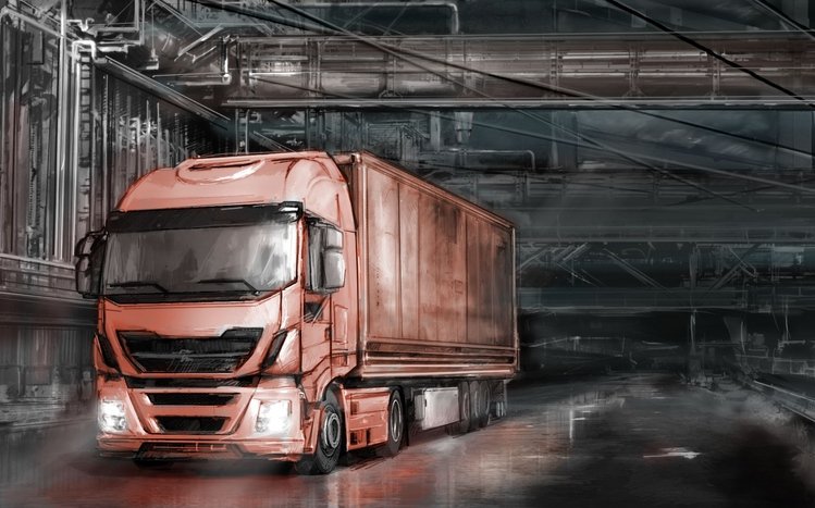 Euro Truck Simulator Theme screenshot #2