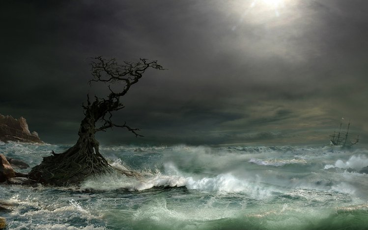 Sea Storms Theme screenshot #14