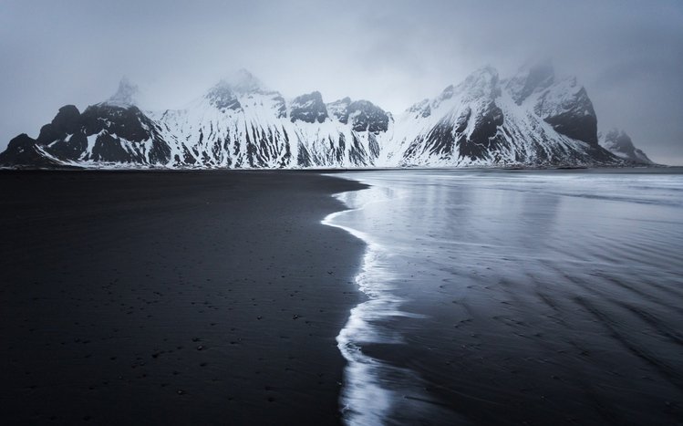 Winter Beach Theme screenshot #8