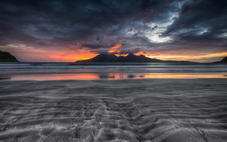 Winter Beach Theme screenshot #3