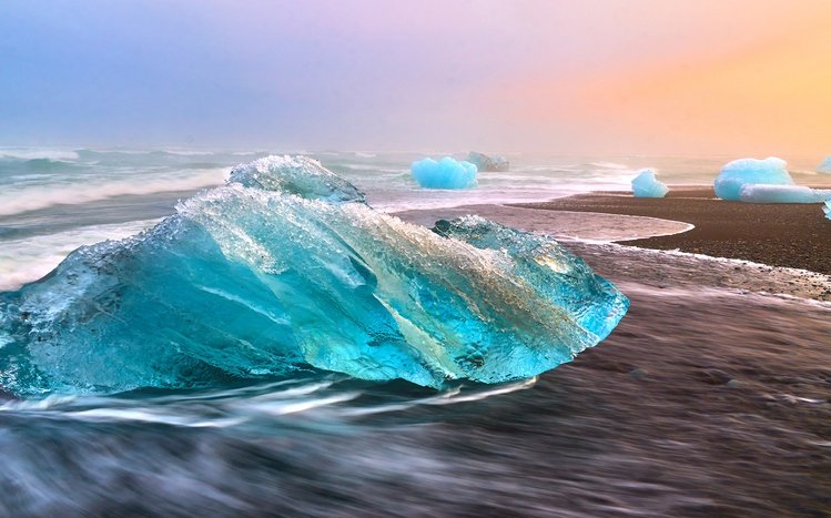 Black Sand Beach Theme screenshot #7