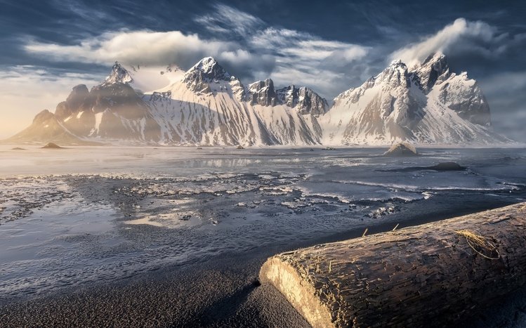 Black Sand Beach Theme screenshot #15