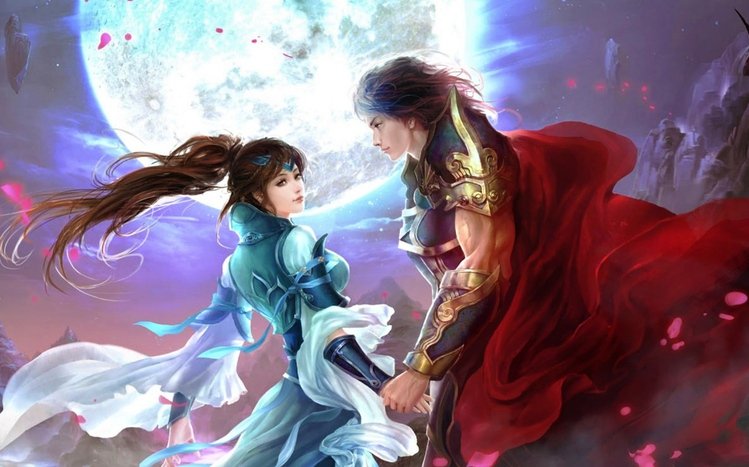 Fantasy Love Theme screenshot #11