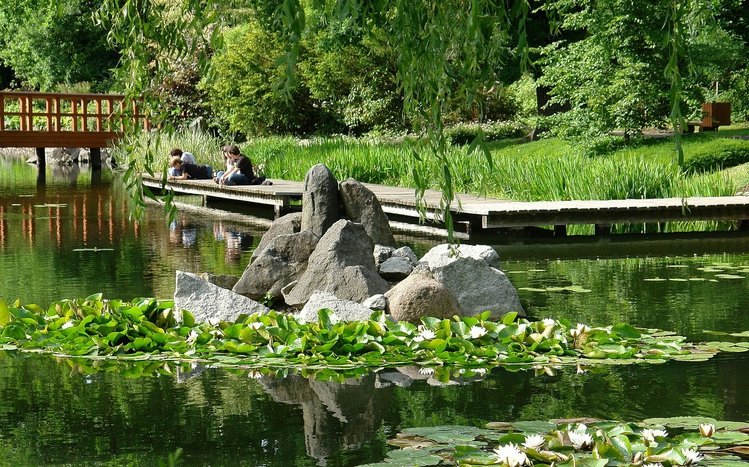 Japanese Garden Theme screenshot #2