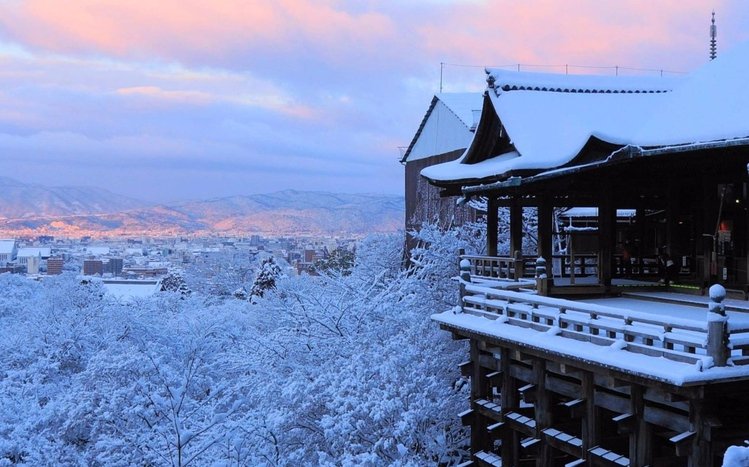 Japanese Winter Theme screenshot #7