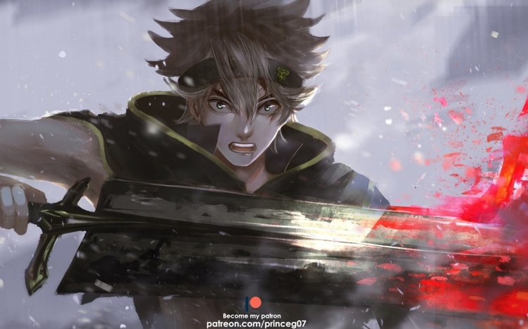 Asta (Black Clover)  Theme screenshot #13