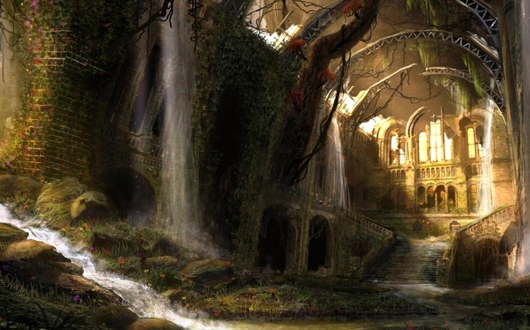 Fantasy Landscape Theme screenshot #5