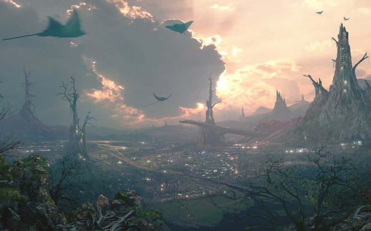 Fantasy Landscape Theme screenshot #7