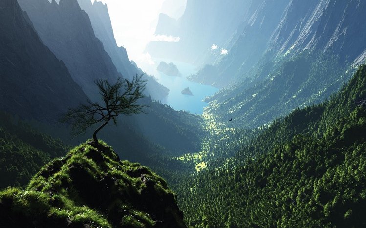 Fantasy Landscape Theme screenshot #14