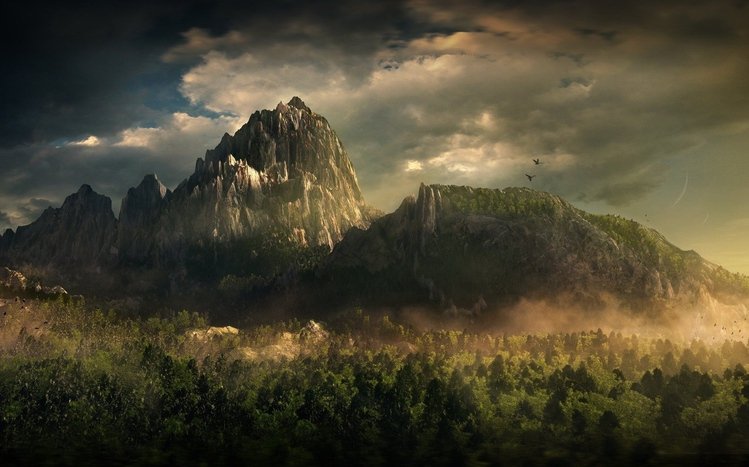 Fantasy Landscape Theme screenshot #10