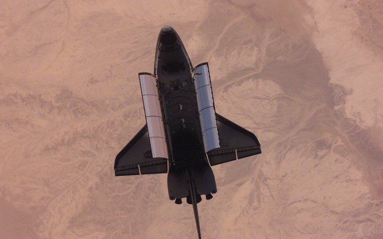 Space Shuttle Theme screenshot #1