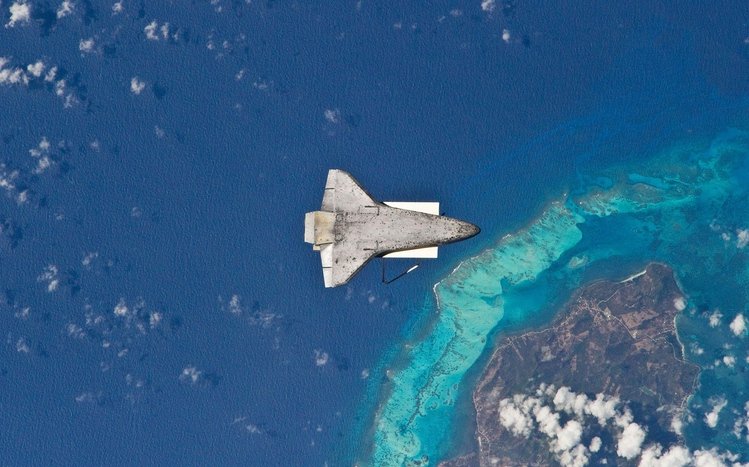 Space Shuttle Theme screenshot #2