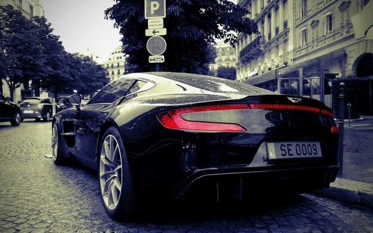 Aston Martin One-77 Theme screenshot #12